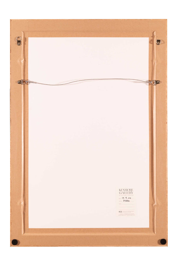 Back of the frame used for Koala painting 'Dropbear' by Swapnil Nevgi