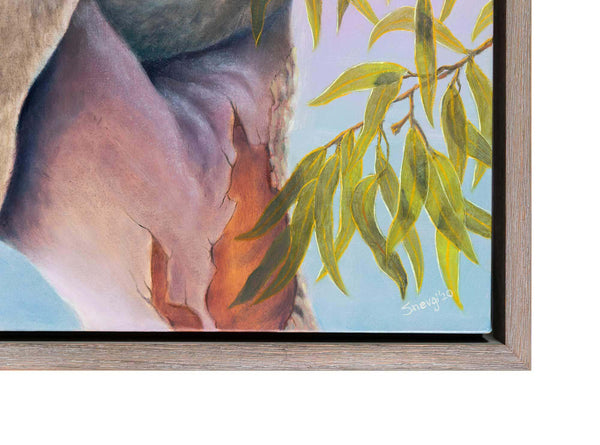 Signature close up of koala original painting by Swapnil Nevgi