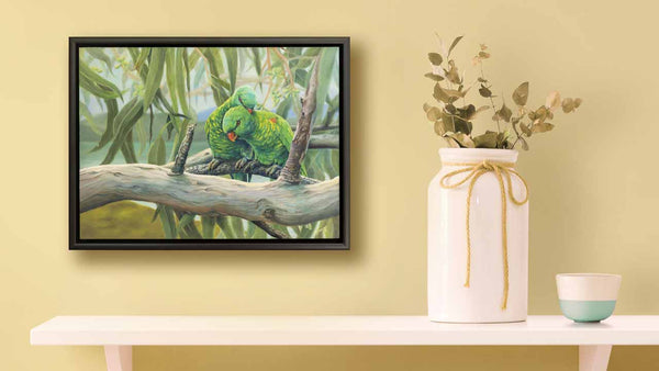 original painting exclusive groomer displayed in stiu for better understanding of what it will look like