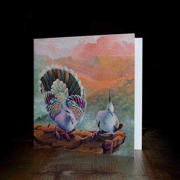 Greeting card - made from art print of my original art - Break Free - by Swapnil Nevgi Fine Art