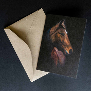 greeting card - le magnifique shown with the envelope supplied - by Swapnil Nevgi Fine Art