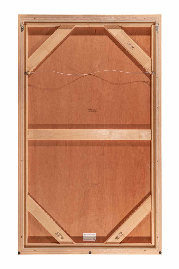 Hanging arrangements for the original painting Noisy Neighbours