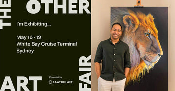 5 reasons to visit an art fair, come see me at The Other Art Fair in Sydney