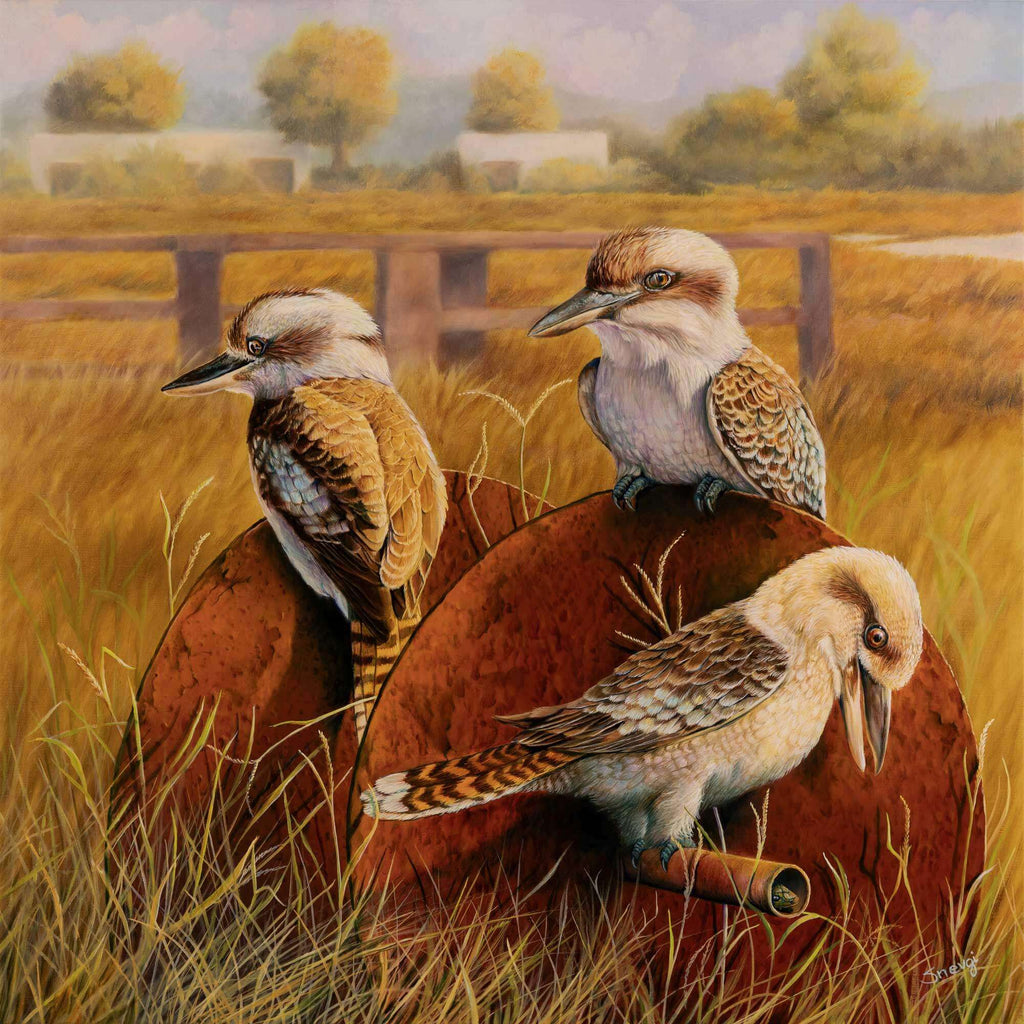 Picnic in the farm - Limited Edition Art Prints