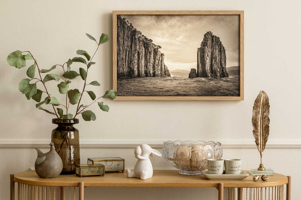Port Arthur photography wall art 'Gateway to Heaven' by Swapnil Nevgi shown in home setting