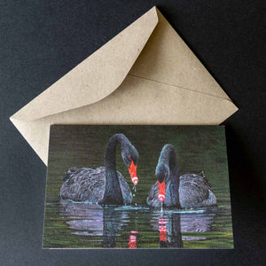 greeting card - black magic shown with the envelope supplied - by Swapnil Nevgi Fine Art