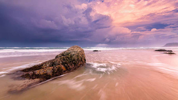 Fine art photography print of storm approaching at Gold Coast, Qld